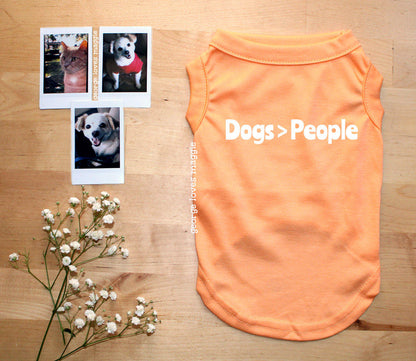 Dogs Versus People Tee