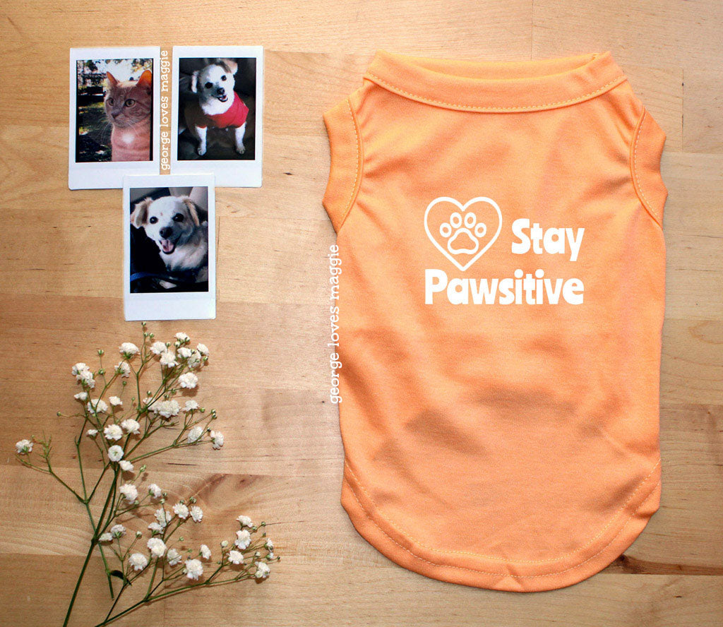 Stay Pawsitive Tee