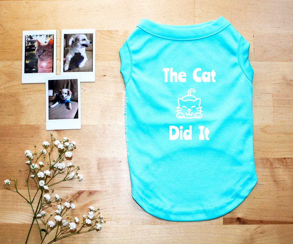 The Cat Did It Tee