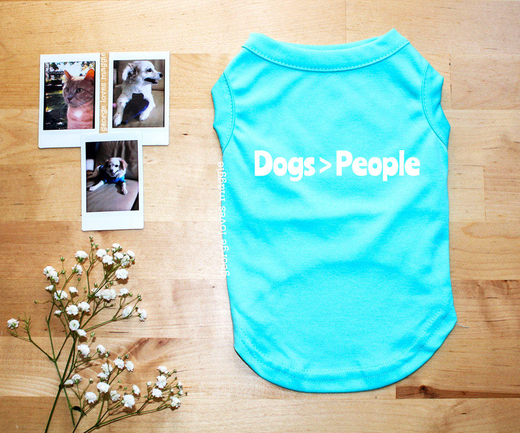 Dogs Versus People Tee