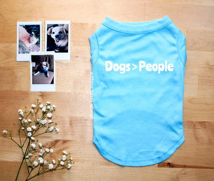 Dogs Versus People Tee