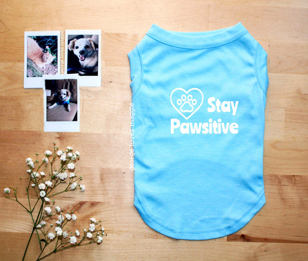 Stay Pawsitive Tee