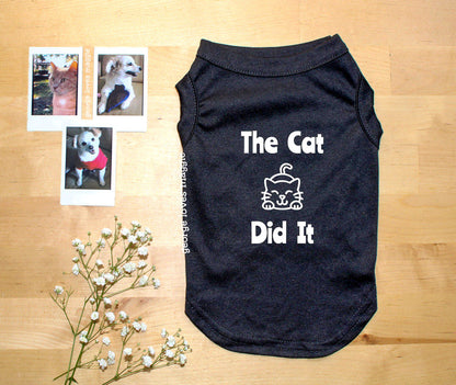 The Cat Did It Tee