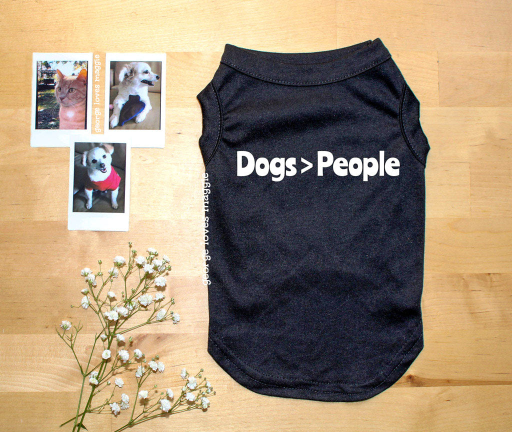 Dogs Versus People Tee