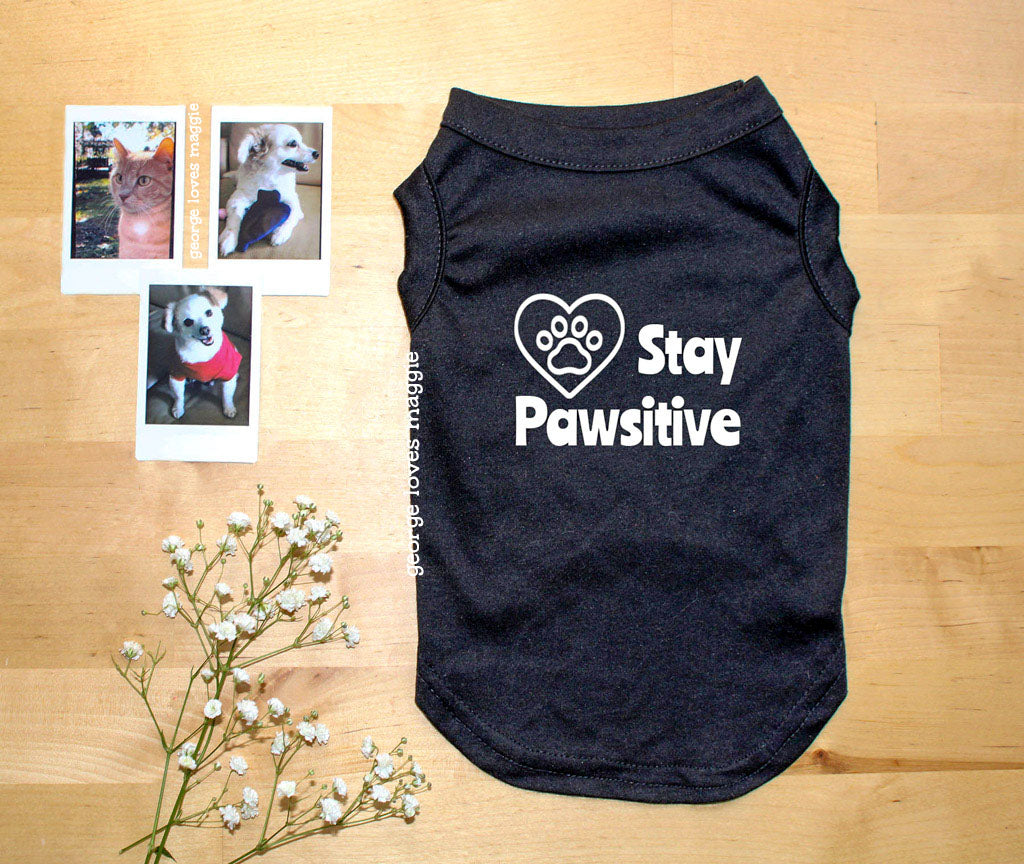 Stay Pawsitive Tee