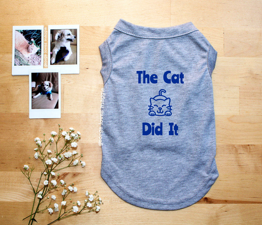 The Cat Did It Tee