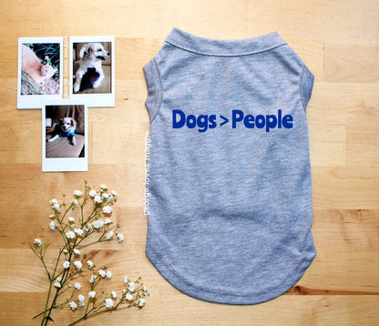 Dogs Versus People Tee