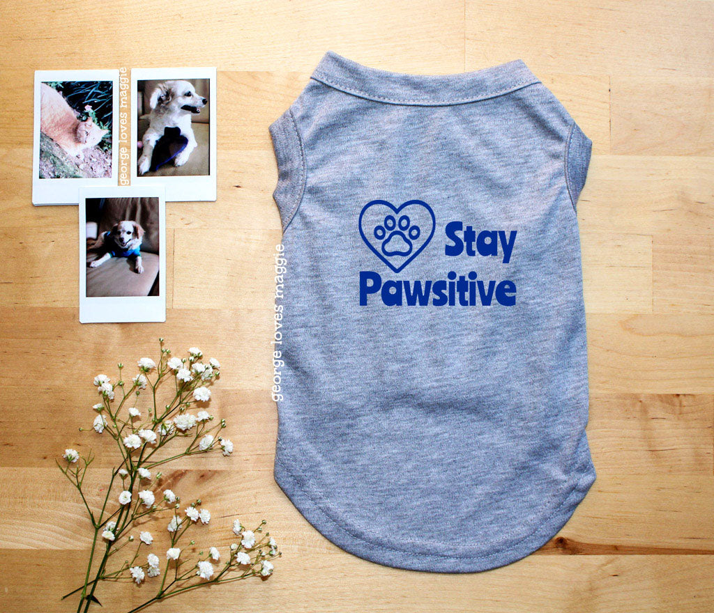 Stay Pawsitive Tee