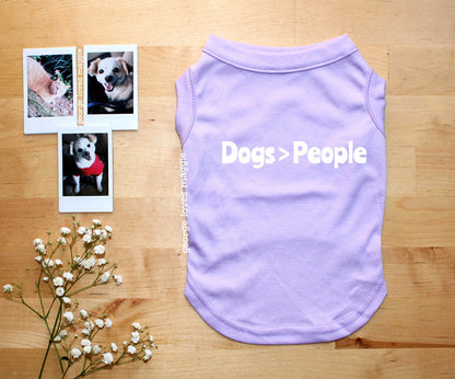 Dogs Versus People Tee