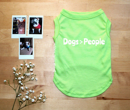 Dogs Versus People Tee