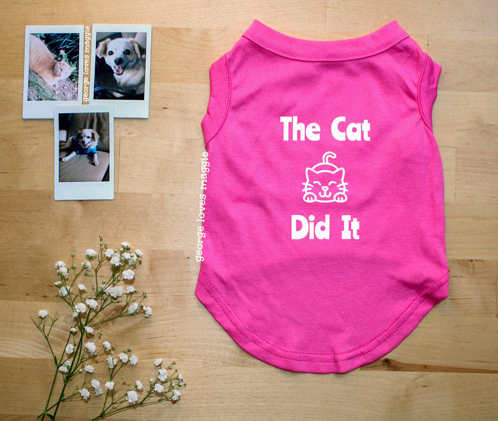 The Cat Did It Tee