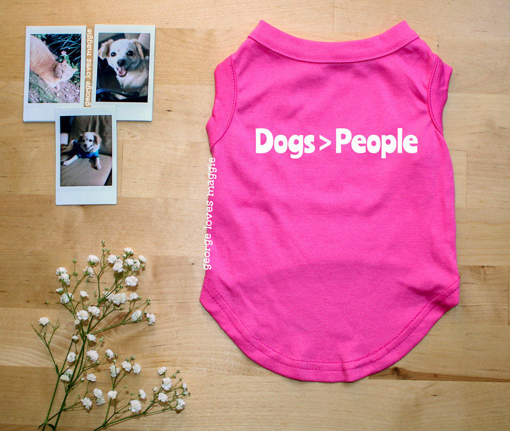 Dogs Versus People Tee