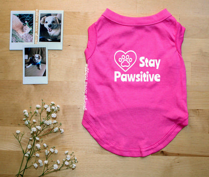 Stay Pawsitive Tee