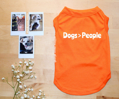 Dogs Versus People Tee