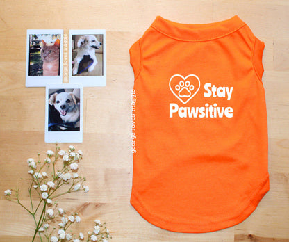 Stay Pawsitive Tee