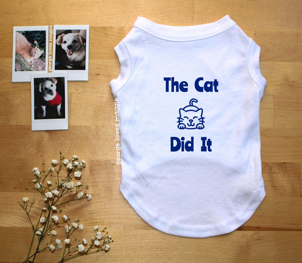 The Cat Did It Tee