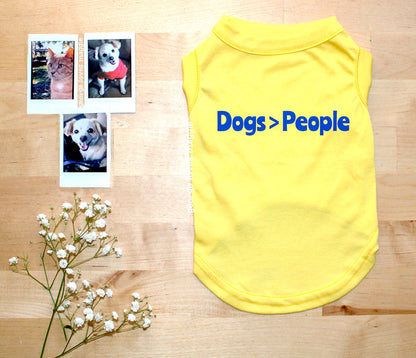 Dogs Versus People Tee