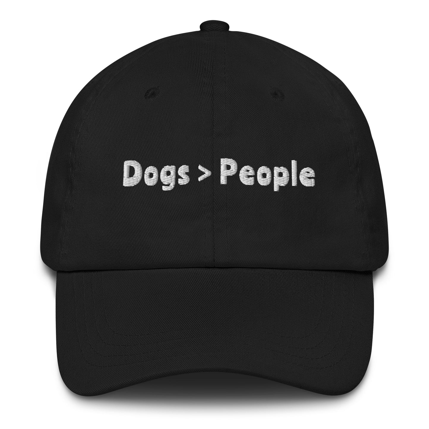 Dogs > People Embroidered Hat