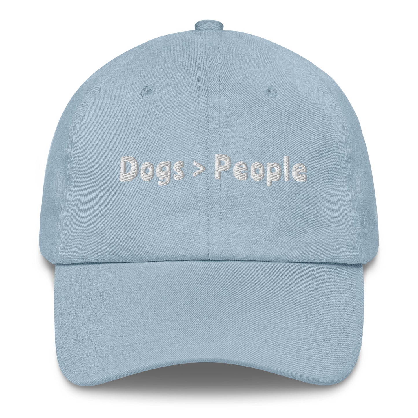 Dogs > People Embroidered Hat